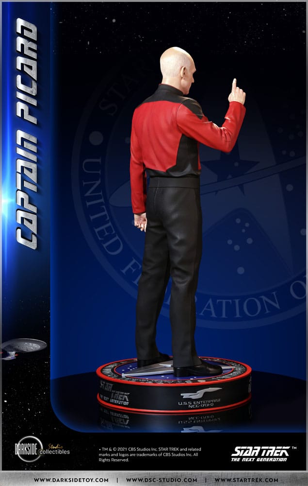 Star Trek The Next Generation Statue 1/3 Captain Jean-Luc Picard 66 cm - Smalltinytoystore