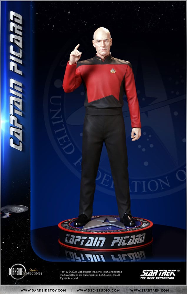 Star Trek The Next Generation Statue 1/3 Captain Jean-Luc Picard 66 cm - Smalltinytoystore