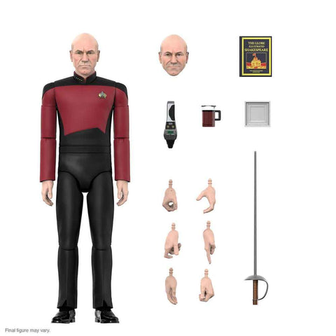 Star Trek The Next Generation Ultimates Captain Picard 18 cm - Smalltinytoystore