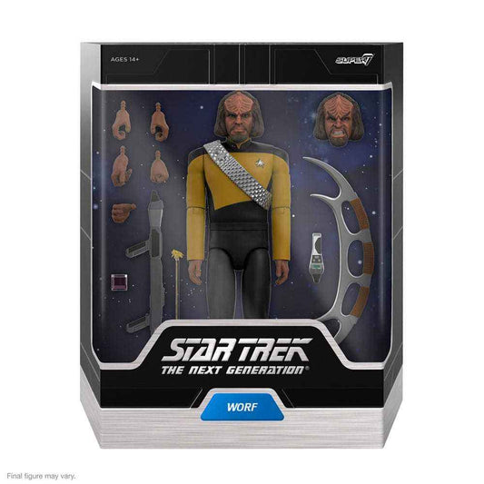 Star Trek The Next Generation Ultimates Worf 18 cm - Smalltinytoystore