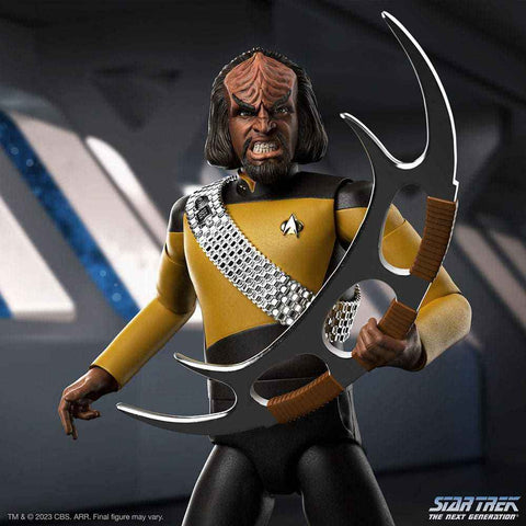 Star Trek The Next Generation Ultimates Worf 18 cm - Smalltinytoystore