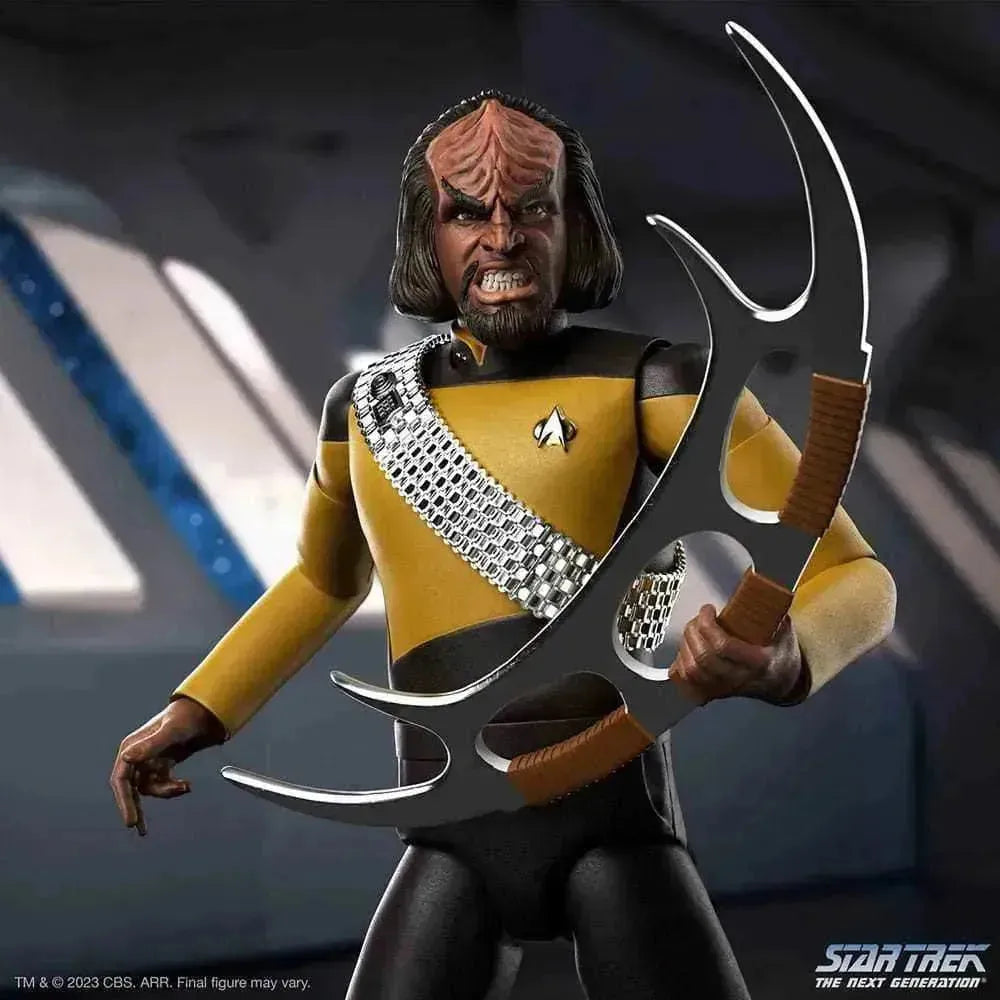 Star Trek The Next Generation Ultimates Worf 18 cm - Smalltinytoystore