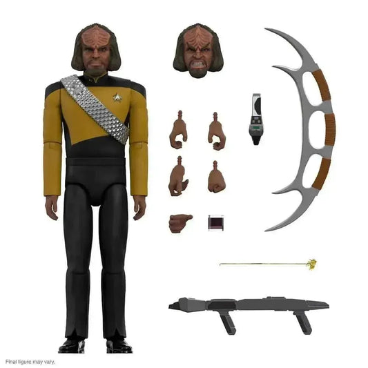 Star Trek The Next Generation Ultimates Worf 18 cm - Smalltinytoystore