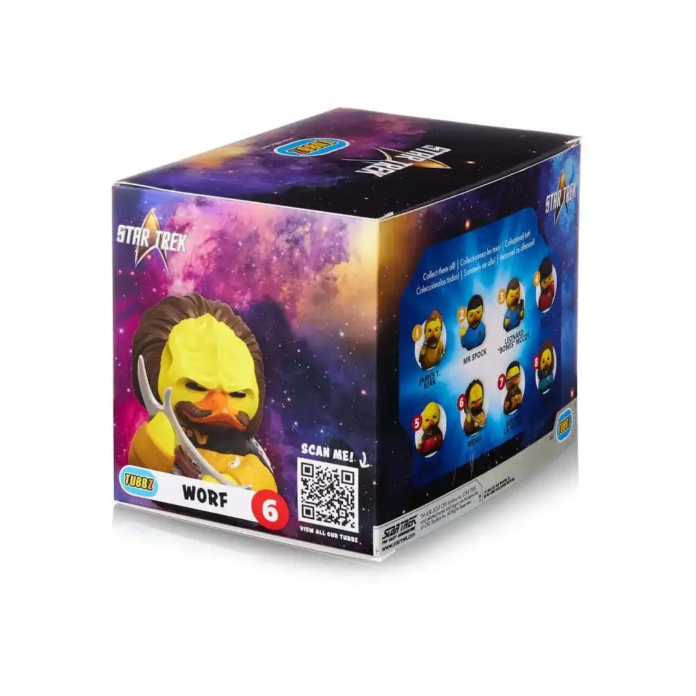 Star Trek Tubbz PVC Figur Worf Boxed Edition 10 cm - Smalltinytoystore