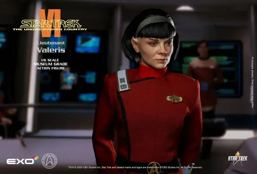 Star Trek VI: Das unentdeckte Land Actionfigur 1/6 Lieutenant Valeris 28 cm - Smalltinytoystore