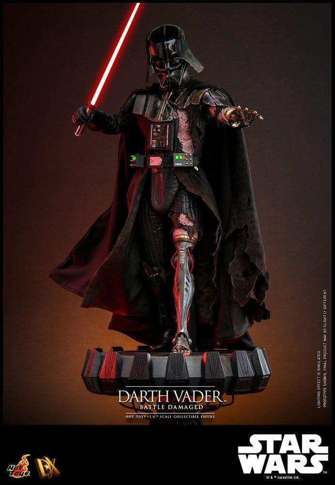 Star Wars 1/6 Darth Vader (Battle Damaged) HOT TOYS - Smalltinytoystore