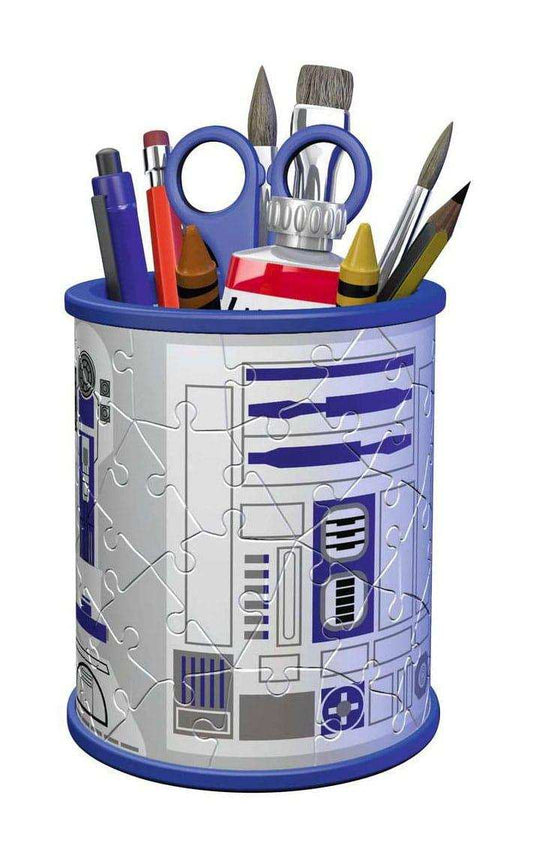 Star Wars 3D Puzzle Utensilo Stiftehalter R2-D2 (57 Teile) - Smalltinytoystore