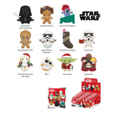 Star Wars 3D PVC-Taschenanhänger Star Wars Christmas Serie 1 Display (24) - Smalltinytoystore