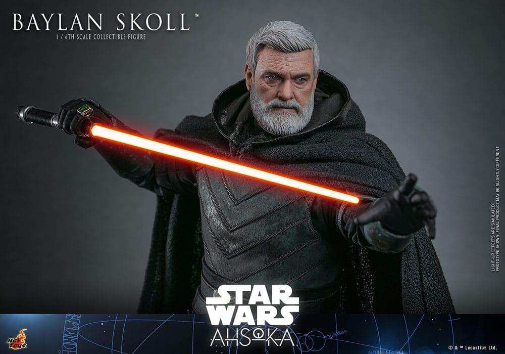 Star Wars Ahsoka Actionfigur 1/6 Baylan Skoll 32 cm HOT TOYS - Smalltinytoystore