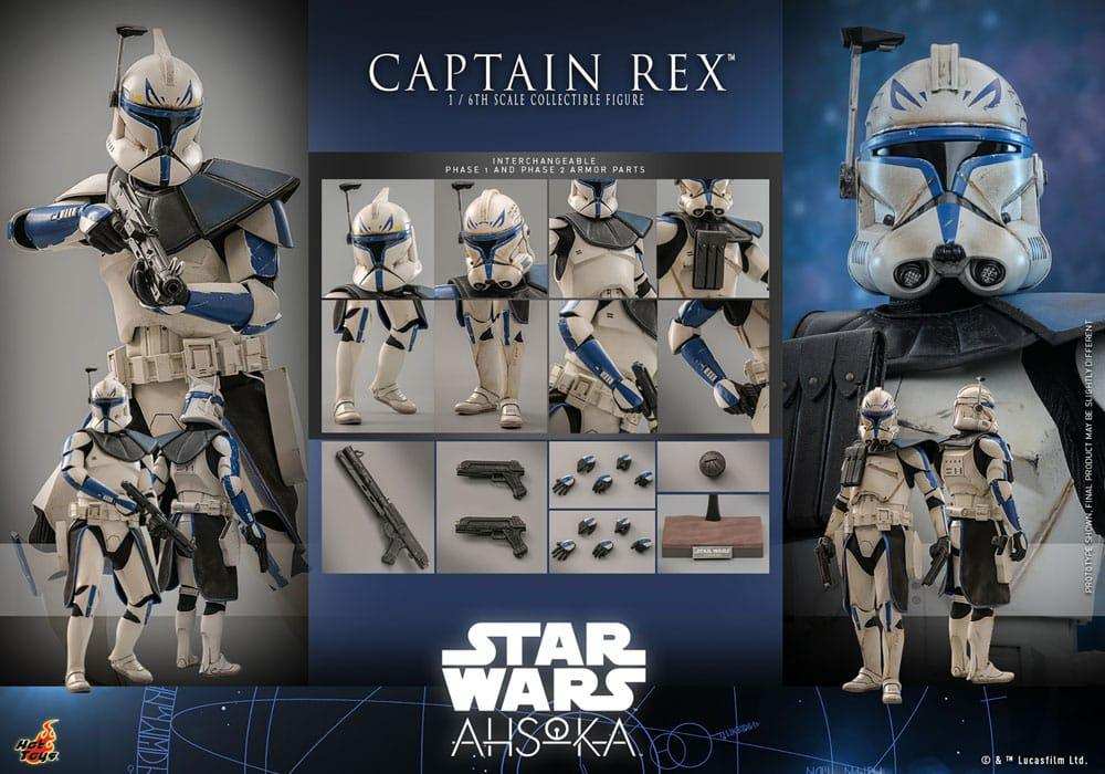 Star Wars Ahsoka Actionfigur 1/6 Captain Rex 30 cm Hot Toys - Smalltinytoystore