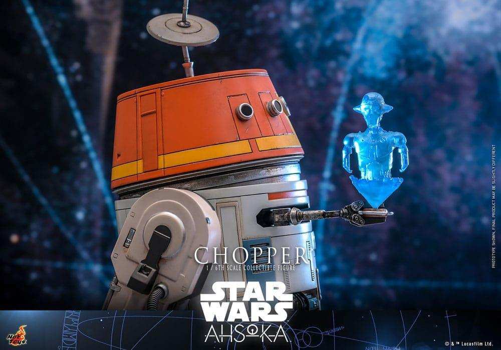 Star Wars Ahsoka Actionfigur 1/6 Chopper 18 cm HOT TOYS - Smalltinytoystore