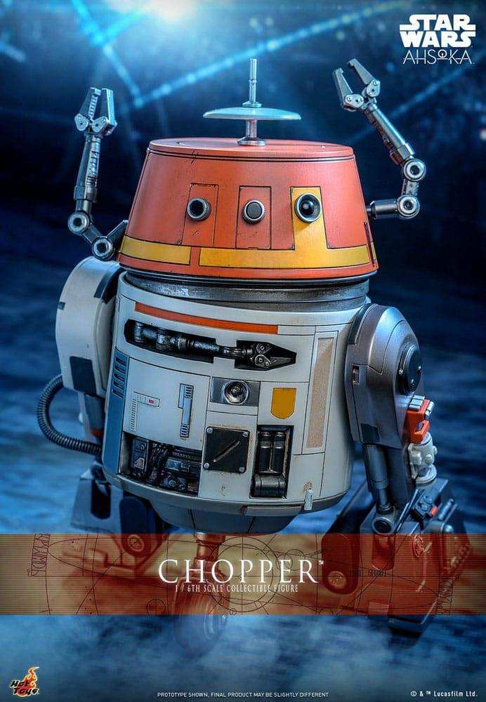 Star Wars Ahsoka Actionfigur 1/6 Chopper 18 cm HOT TOYS - Smalltinytoystore