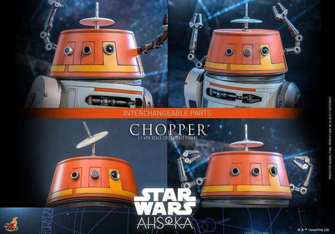 Star Wars Ahsoka Actionfigur 1/6 Chopper 18 cm - Smalltinytoystore