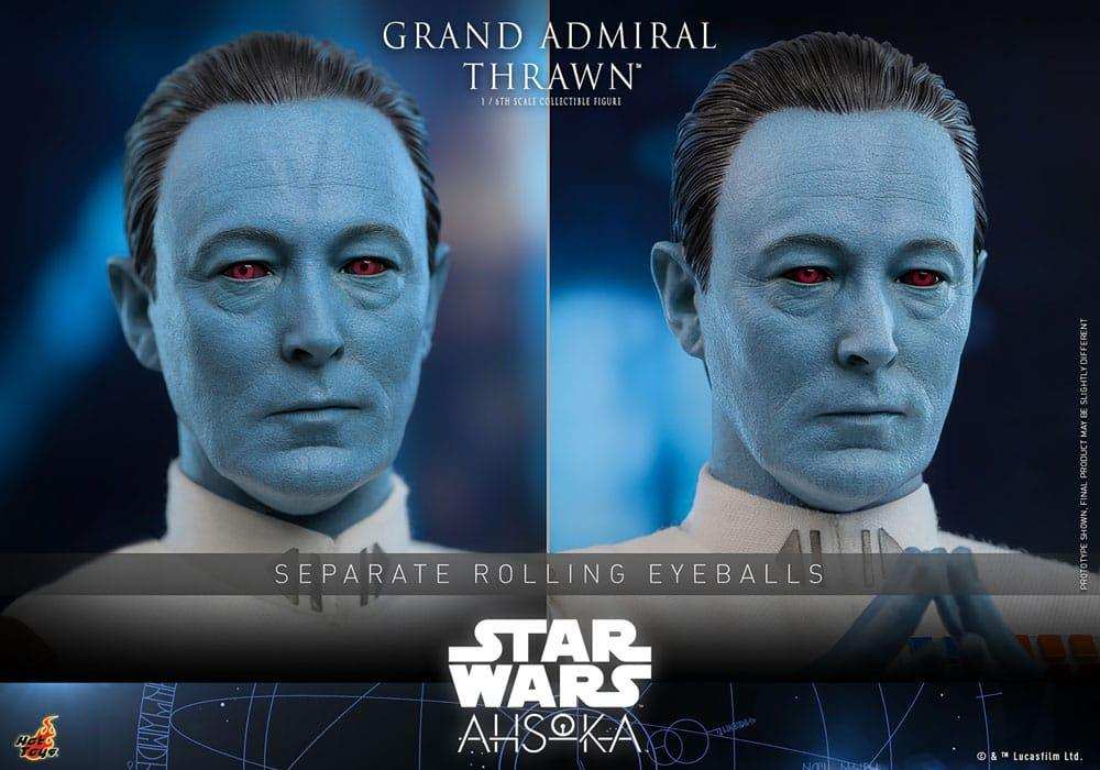 Star Wars Ahsoka Actionfigur 1/6 Grand Admiral Thrawn 32 cm - Smalltinytoystore