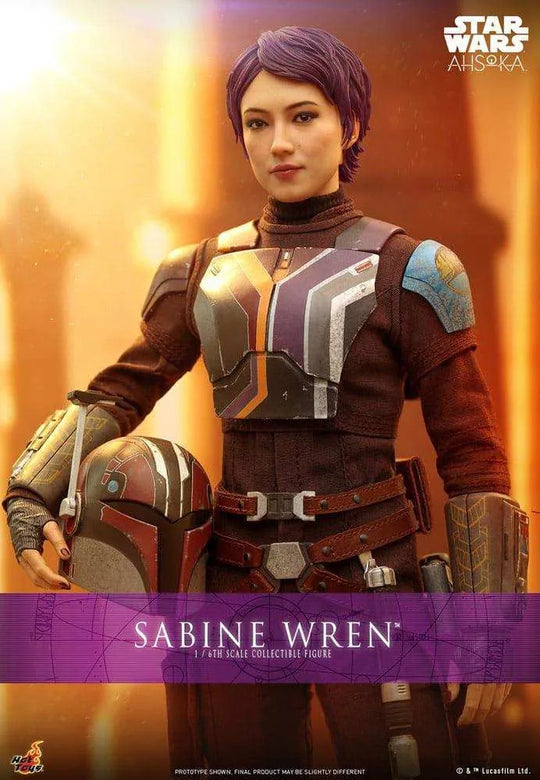 Star Wars Ahsoka Actionfigur 1/6 Sabine Wren 28 cm HOT TOYS - Smalltinytoystore