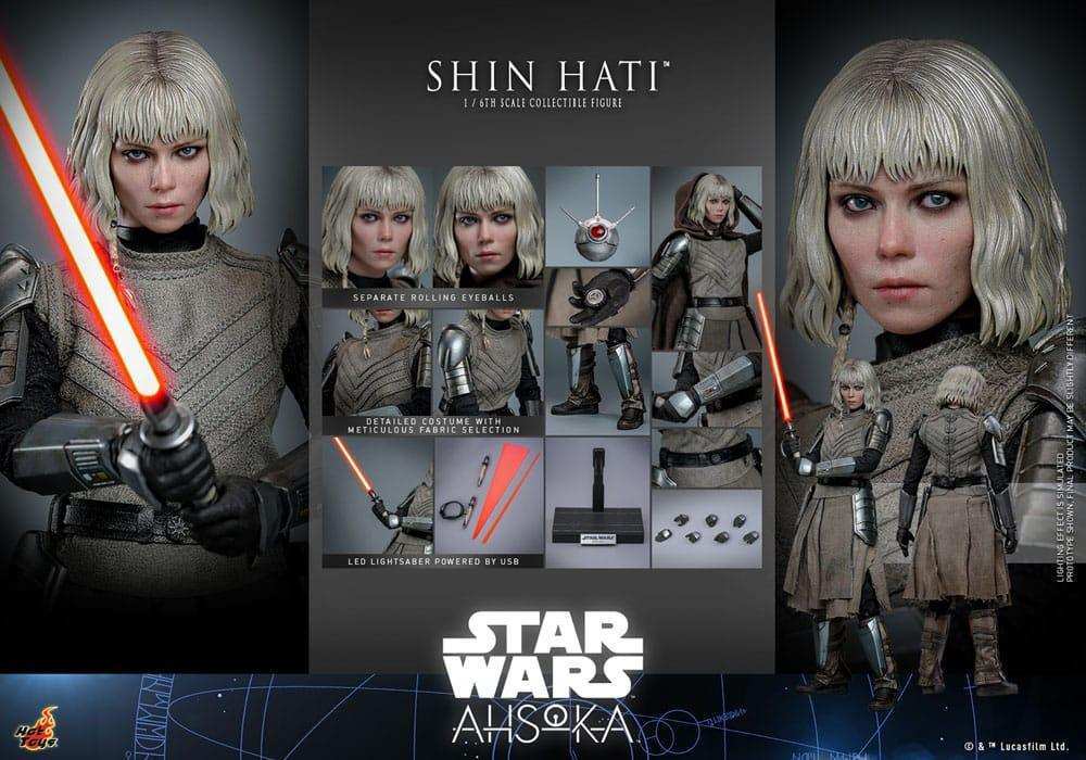 Star Wars Ahsoka Actionfigur 1/6 Shin Hati 28 cm HOT TOYS - Smalltinytoystore