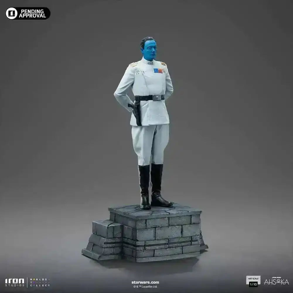 Star Wars Ahsoka Art Scale Statue 1/10 Grand Admiral Thrawn 25 cm - Smalltinytoystore