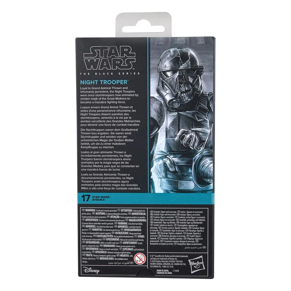 Star Wars: Ahsoka Black Series Actionfigur Night Trooper 15 cm - Smalltinytoystore