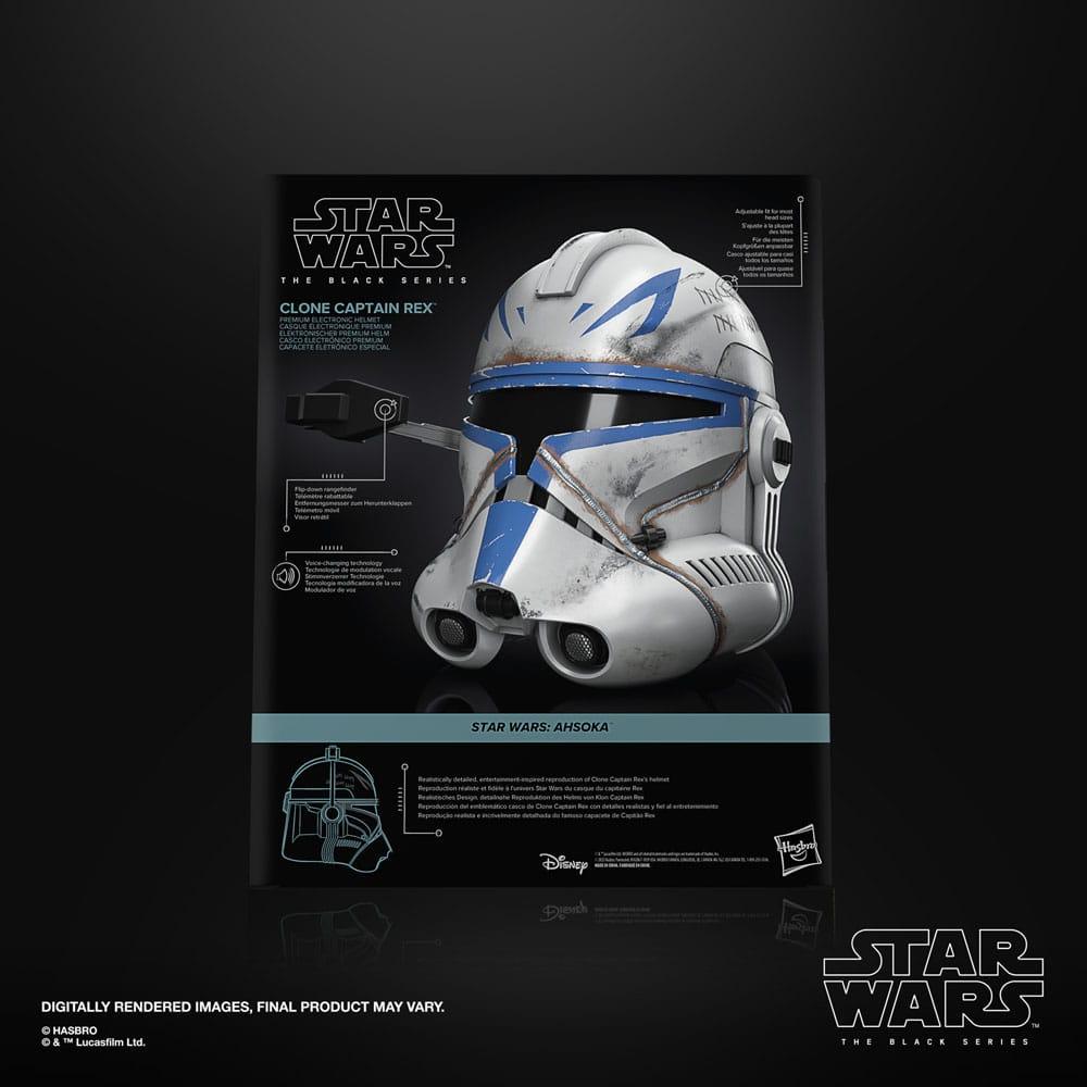 Star Wars Ahsoka Black Series Elektronischer Helm Clone Captain Rex - Smalltinytoystore