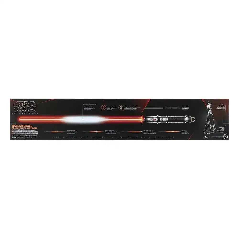 Star Wars: Ahsoka Black Series Replik Force FX Elite Lichtschwert Baylan Skoll - Smalltinytoystore