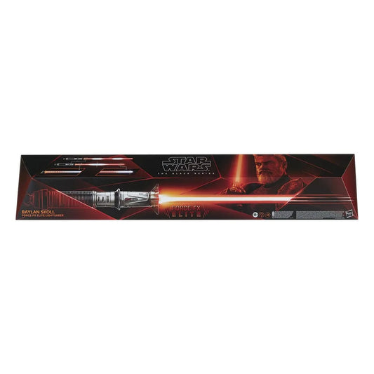 Star Wars: Ahsoka Black Series Replik Force FX Elite Lichtschwert Baylan Skoll - Smalltinytoystore