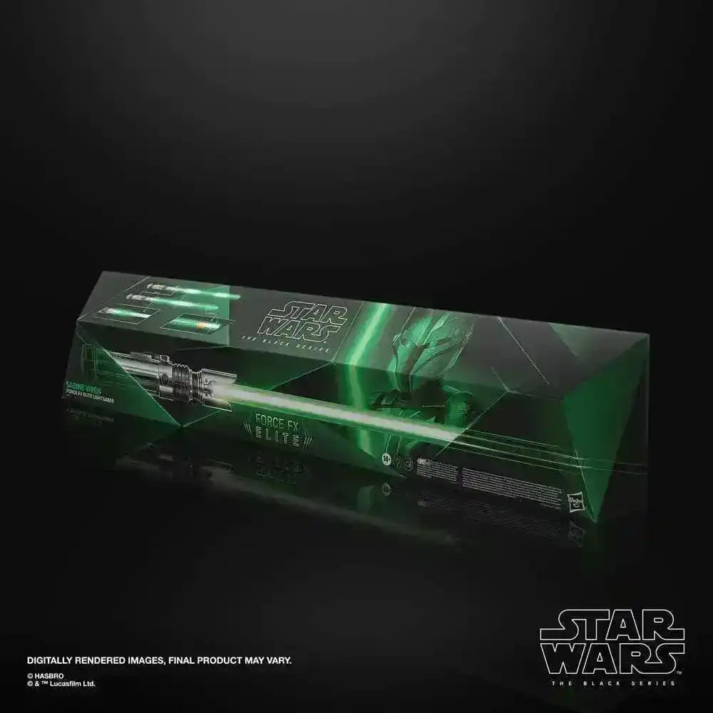 Star Wars Ahsoka Black Series Replik Force FX Elite Lichtschwert Sabine Wren - Smalltinytoystore