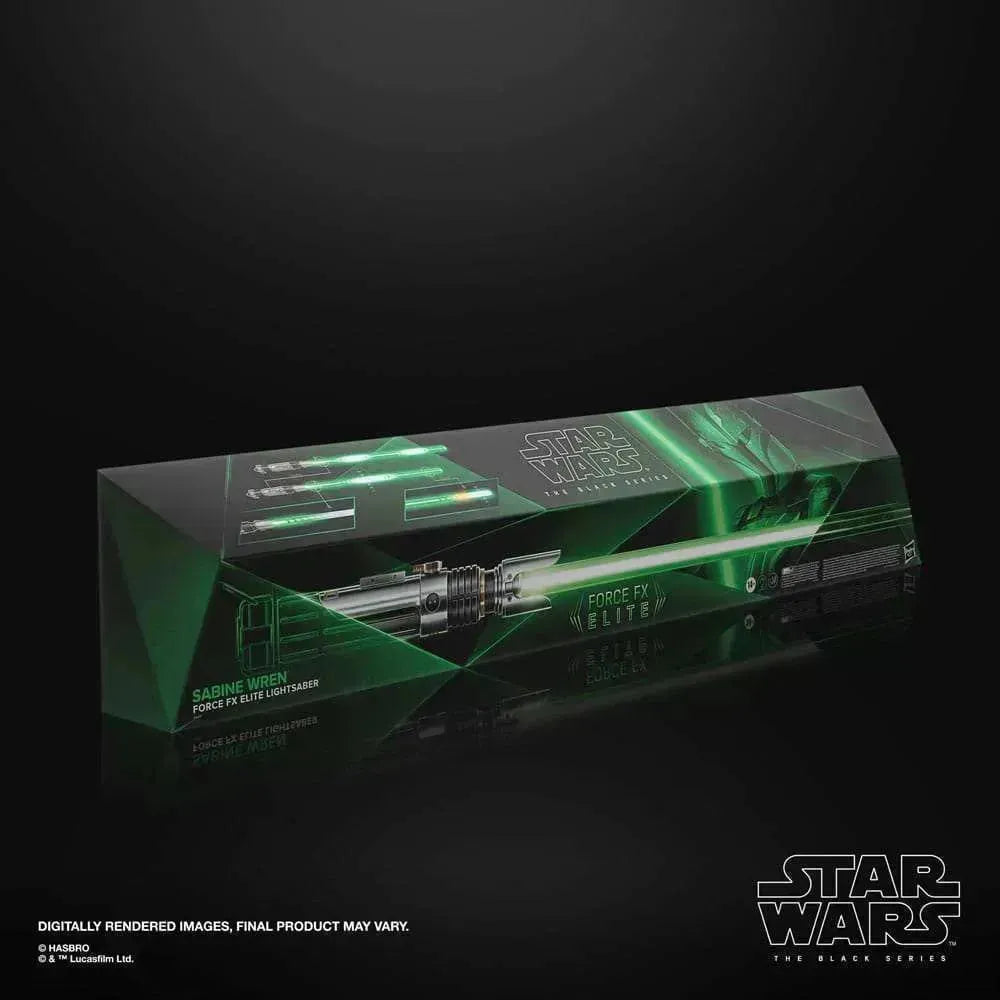 Star Wars Ahsoka Black Series Replik Force FX Elite Lichtschwert Sabine Wren - Smalltinytoystore