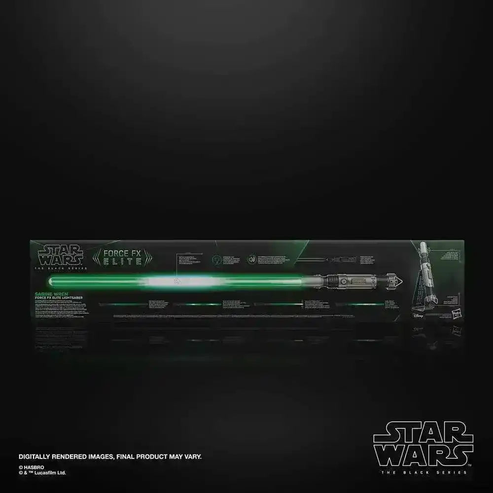 Star Wars Ahsoka Black Series Replik Force FX Elite Lichtschwert Sabine Wren - Smalltinytoystore