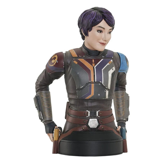 Star Wars: Ahsoka Büste 1/6 Sabine Wren 15 cm - Smalltinytoystore