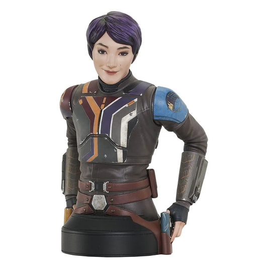 Star Wars: Ahsoka Büste 1/6 Sabine Wren 15 cm - Smalltinytoystore