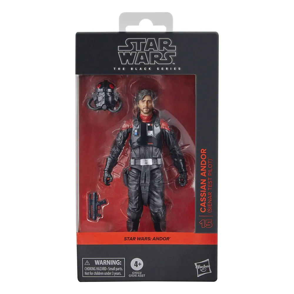 Star Wars: Andor Black Series Actionfigur Cassian Andor (Sienar Test Pilot) 15 cm - Smalltinytoystore