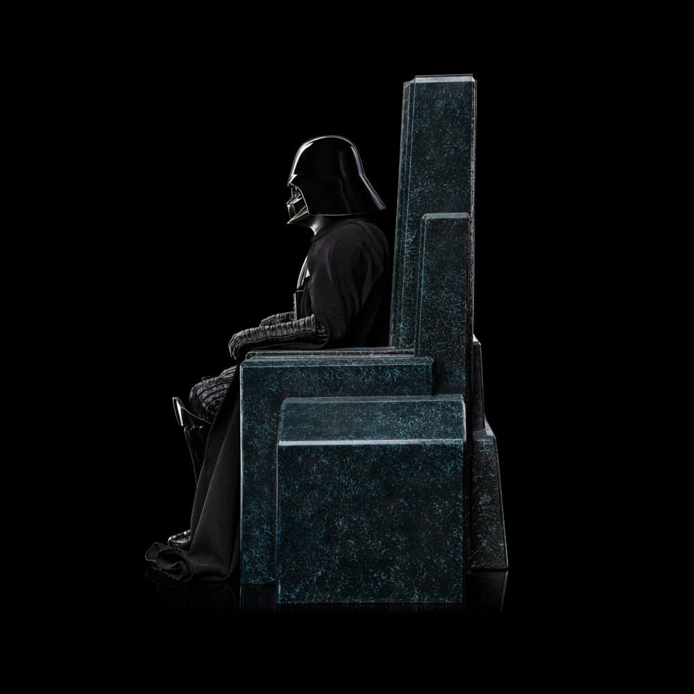Star Wars Art Scale Statue 1/10 Darth Vader on Throne 18 cm - Smalltinytoystore