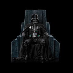 Star Wars Art Scale Statue 1/10 Darth Vader on Throne 18 cm - Smalltinytoystore