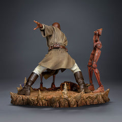 Star Wars Art Scale Statue 1/10 Mace Windu 18 cm - Smalltinytoystore