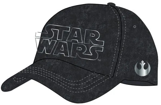 Star Wars Baseball Cap Silver Logo - Smalltinytoystore
