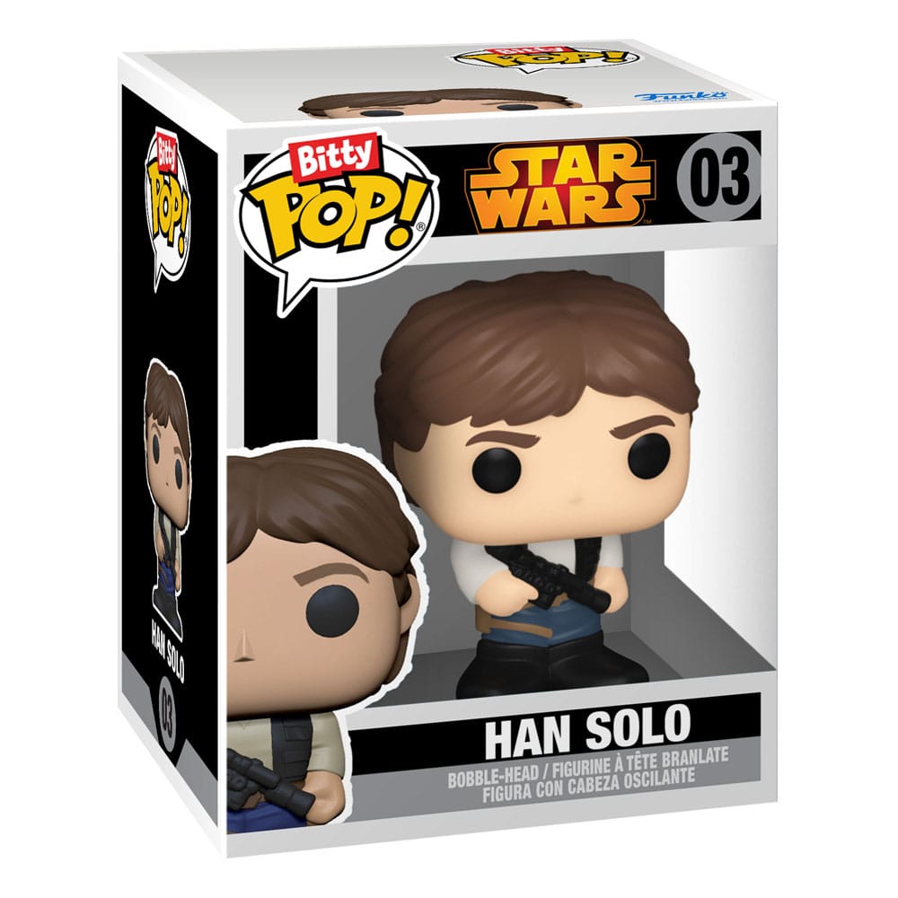 Star Wars Bitty POP! Vinyl Figuren 4er-Pack Han Solo 2,5 cm - Smalltinytoystore