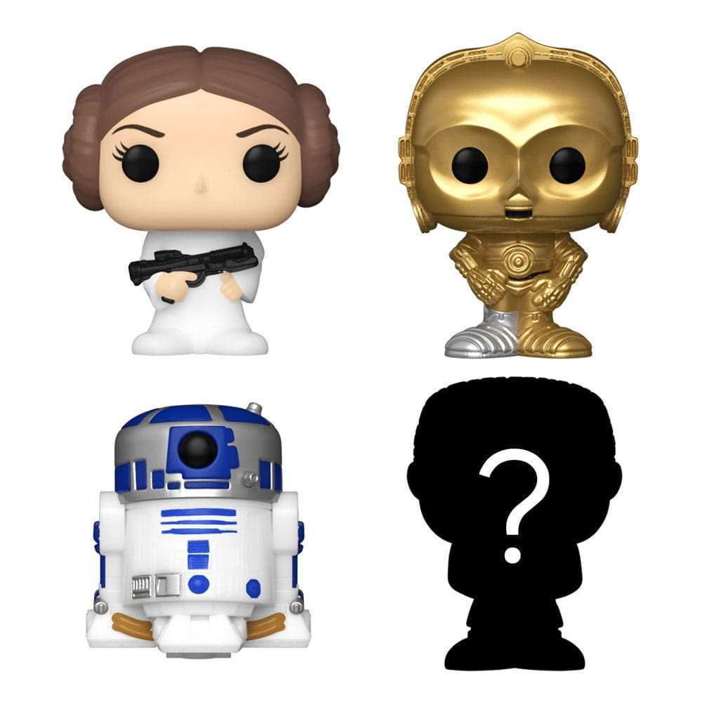 Star Wars Bitty POP! Vinyl Figuren 4er-Pack Leia 2,5 cm - Smalltinytoystore