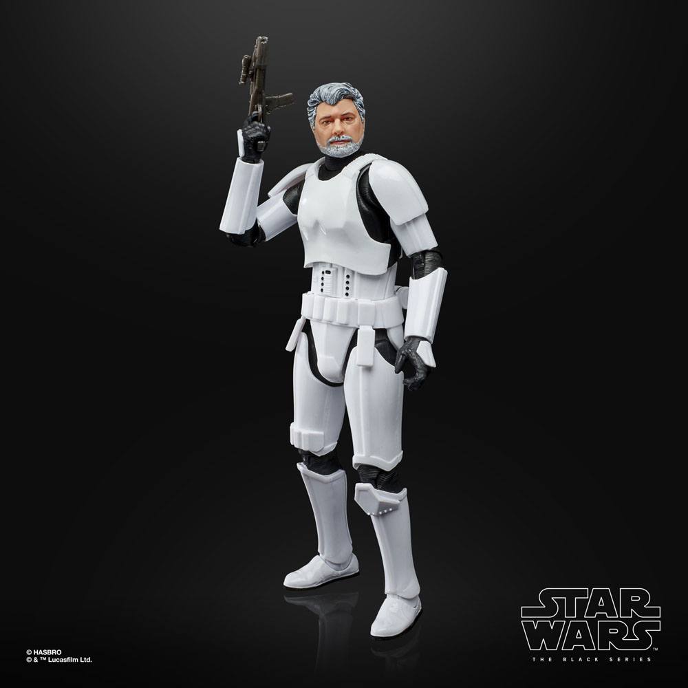 Star Wars Black Series Actionfigur 2021 George Lucas (in Stormtrooper Disguise) 15 cm - Smalltinytoystore