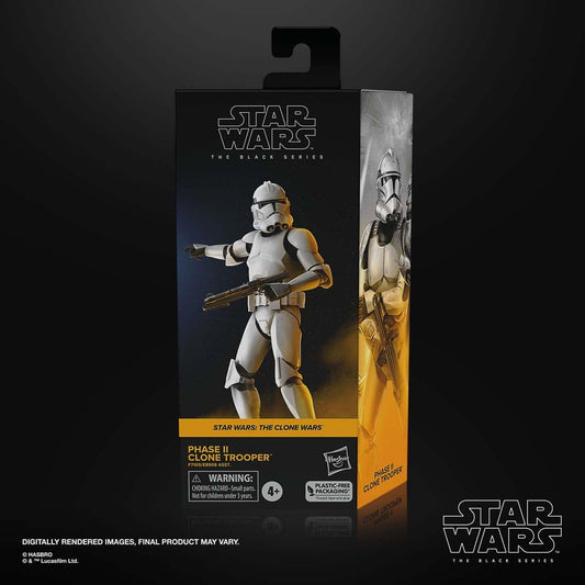 Star Wars Black Series Clone Wars Phase II Clone Trooper 15 cm - Smalltinytoystore