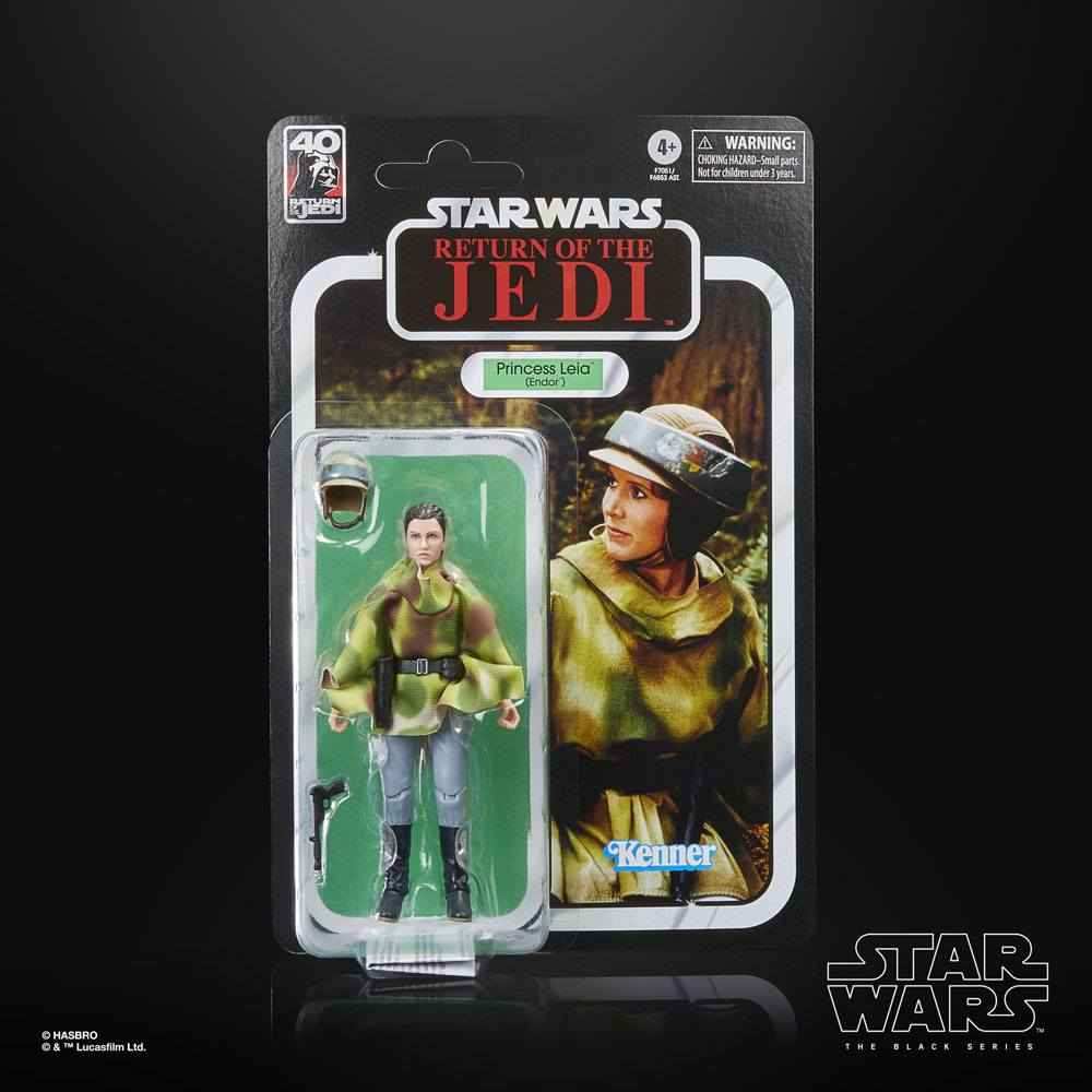 Star Wars Black Series Episode VI 40th Anniversary Black Series Princess Leia (Endor) 15 cm - Smalltinytoystore