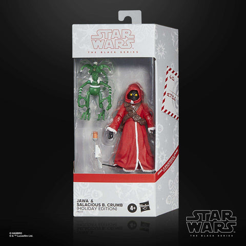 Star Wars Black Series Holiday Edition JAWA & SALACIOUS B. CRUMB - Smalltinytoystore