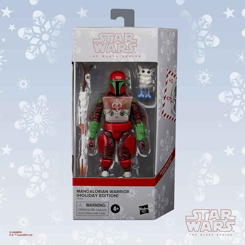 Star Wars Black Series Holiday Edition Mandalorian Warrior 15 cm - Smalltinytoystore