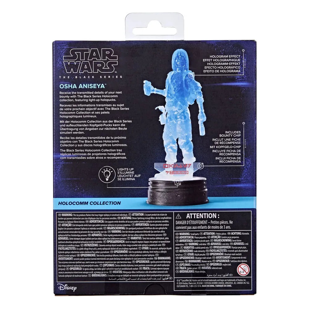 Star Wars Black Series Holocomm Collection Actionfigur Osha Aniseya 15 cm - Smalltinytoystore