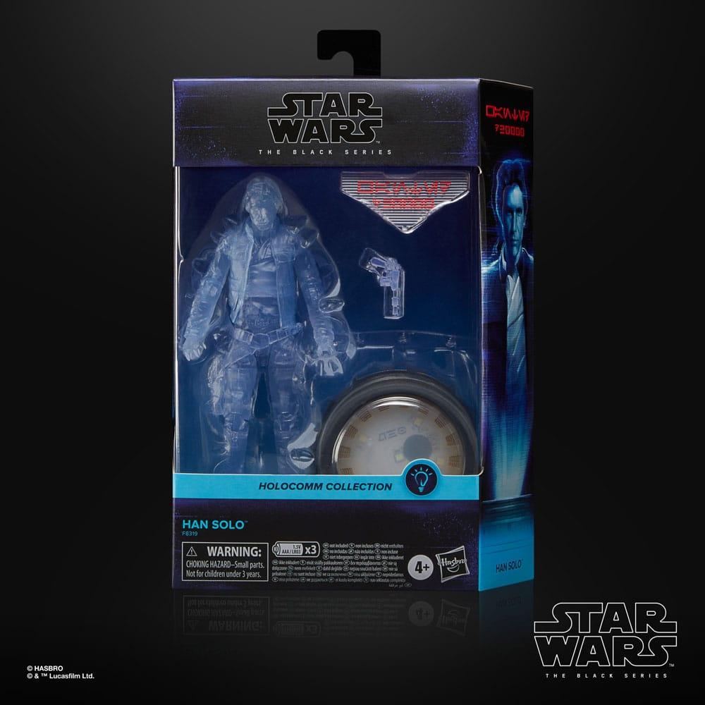 Star Wars Black Series Holocomm Collection Han Solo 15 cm - Smalltinytoystore