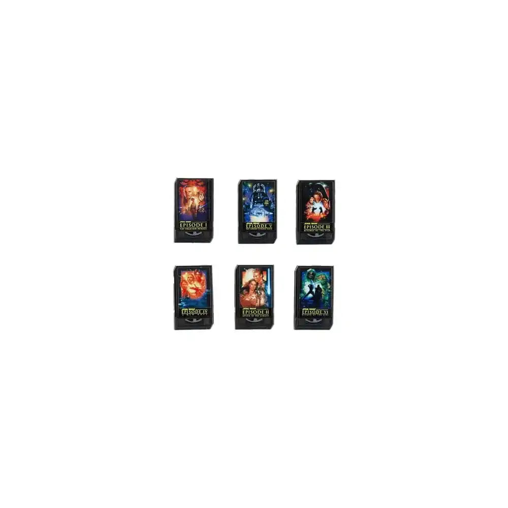 Star Wars by Loungefly Ansteck-Pins Blind Box VHS Cassettes Sortiment (12) - Smalltinytoystore