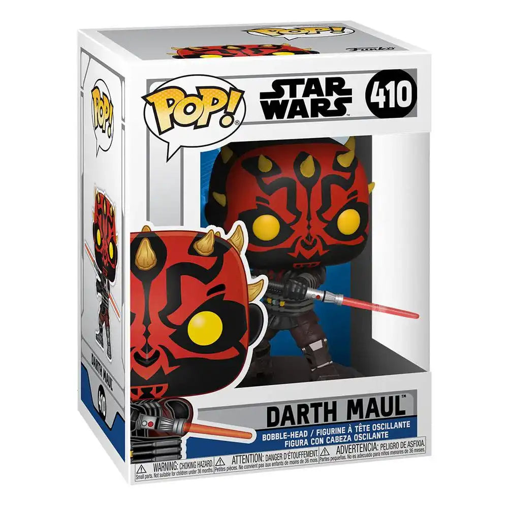 Star Wars: Clone Wars POP! Star Wars Vinyl Figur Darth Maul 9 cm - Smalltinytoystore