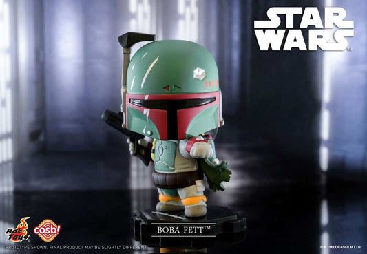 Star Wars Cosbi Minifigur Boba Fett White 8 cm - Smalltinytoystore