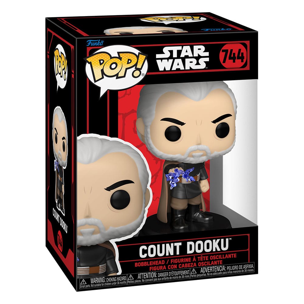 Star Wars: Dark Side POP! Vinyl Figur Count Dooku 9 cm - Smalltinytoystore