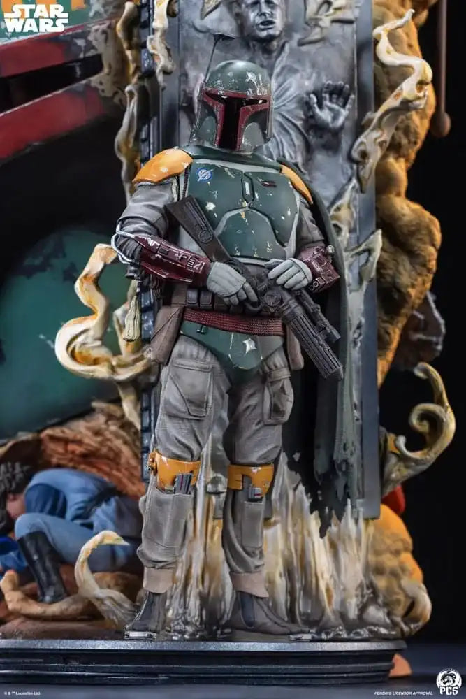 Star Wars Das Imperium schlägt zurück Fine Art Büste Boba Fett 50 cm