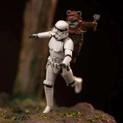 Star Wars Demi Art Scale Statue 1/20 AT-ST and Chewbacca 53 cm - Smalltinytoystore